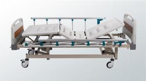 Quality Three Function 3 Crank Manual Hospital Bed Detachable Easy Cleaning wholesale