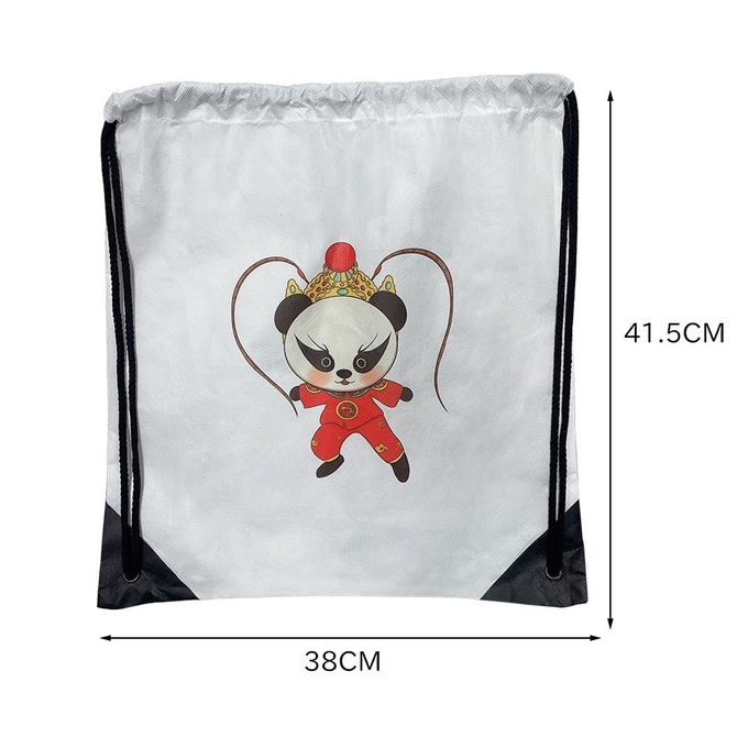 Personalized Nonwoven Drawstring Sublimation Bag For Heat Transfer Printing