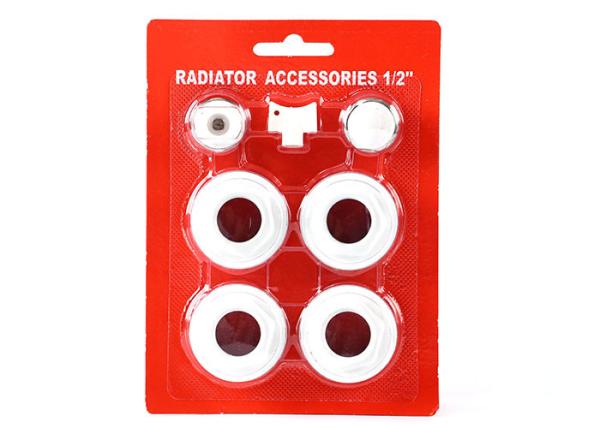 Set of Aluminium Radiator Accessories Kits Packed in a Blister for Radiator(V21