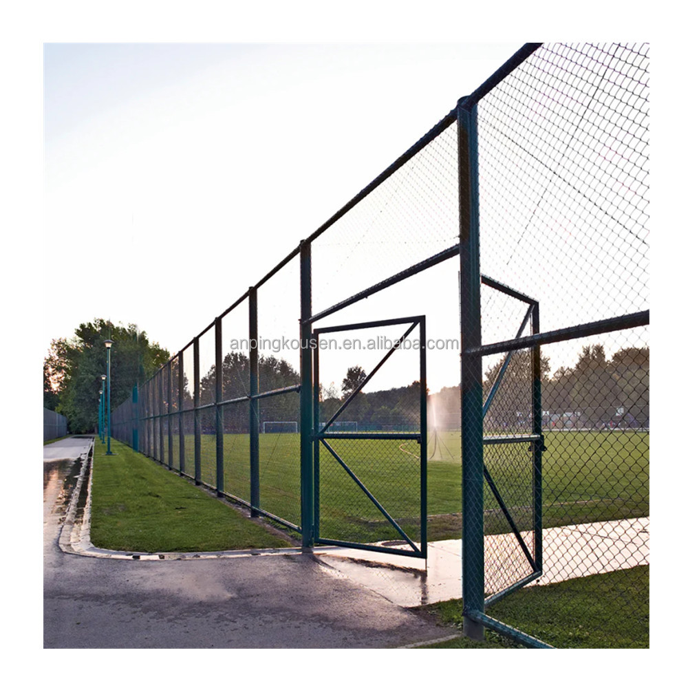 Chain Link Fence Iron Galvanized Heavy Duty Open Size 25*25mm 50*50mm 60*60mm 80*80mm