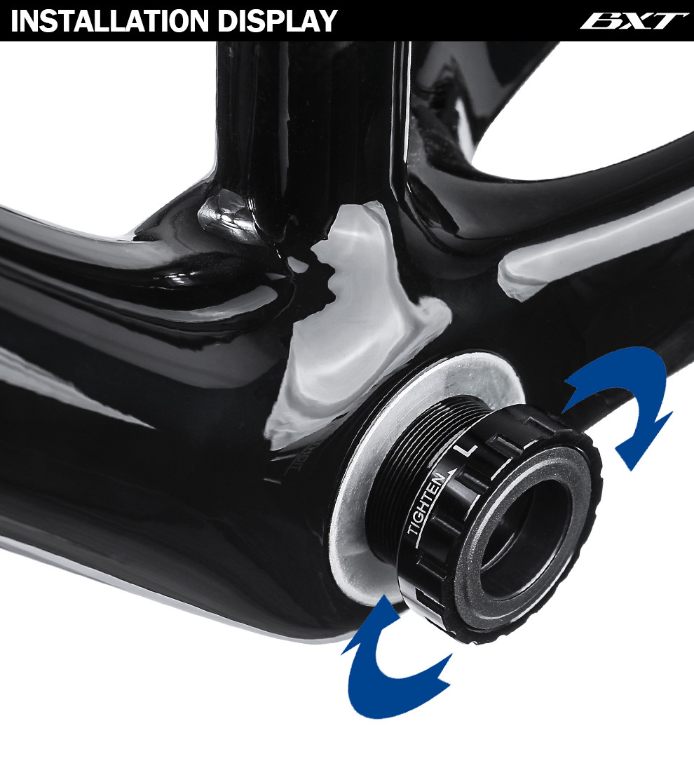 MTB Road Bearing Bicycle Bottom Bracket BB 7075 Aluminum Alloy