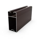 Blue Powder Coated Aluminium Profiles For Building Decoration