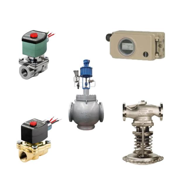 Samson 3730-2 positioner and Asco 210 solenoid valve Masoneilan pressure