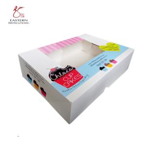 Quality Custom PrintedCupcake Paper Box For Food Grade Cupcake Box Quantity wholesale