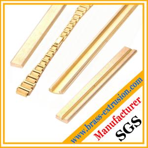 Quality Extruded brass profiles sections of watch belt wholesale