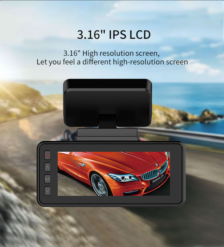 APP 4K Dash Camera Night Vision Wifi 4k Dash Cam With GPS