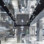 Customizable Stainless Steel Ceiling Grids For Retail Displays