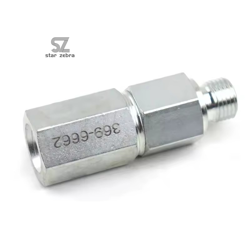 10cm*10cm*10cm C9 Engine Pressure Relief Valve for Caterpillar Excavators 3696662 Long-Lasting Durability