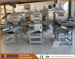 Half Separating Roasted Groundnut Peeling Machine 800kg/h Peanut Removing