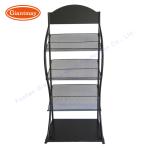 Journal Shelf Library Book Rack Metal Magazine Stand