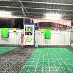 10m Vacuum Self Service Coin Car Wash Machine Galvanized Steel 220V 50HZ