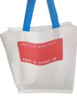 Mylar Lamination Gift Packaging Bag 10kgs Custom Shopping Bag With Carry Rope