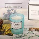 ODM Eco Friendly Scented Candles , 80mm Long Lasting Fragrance Candles