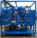 9000 Liters / Hour Oil Dehydration Machine Vacuum Oil Purifier For Power