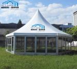 Waterproof Hexagonal Marquee Sandwitch Solid Wall Noise Resistant