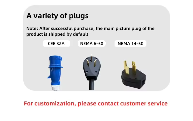 16A Output Current PC Copper EVSE Electric Vehicle Charging LCD Screen 3.5KW GBT Portable Charger with 5 meters cable