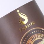 Embossing Tea Cylinder Packaging