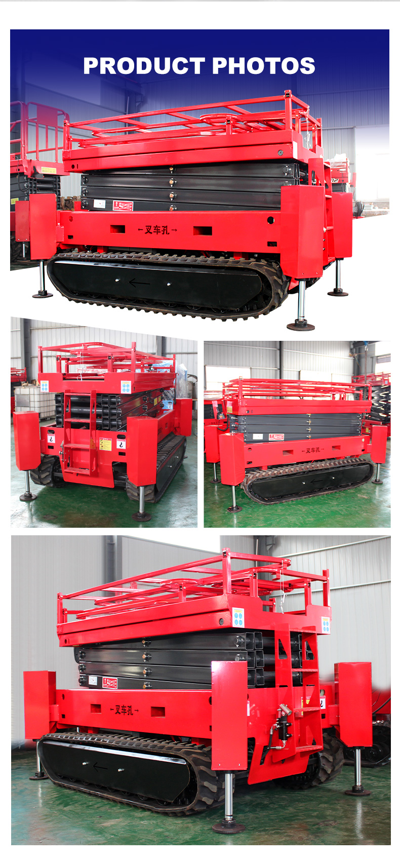 Motorcycle Lift Platform With Air Pump 2.475*1.18*1.88m Countertop Extension Size 0.9m