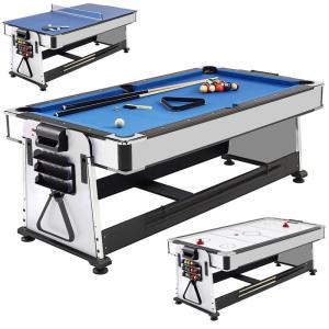 Quality Combined Inside Ping Pong Table With Billiard Airhockey Dinner Table wholesale