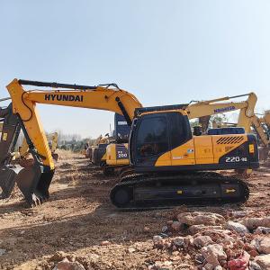 Quality Middle 22T Used Hyundai 220 9s Excavator Korea Imported Cylinder Digger Machine wholesale
