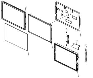 Quality ATM Spare Parts 15 INCH DISPLAY 009-0031057 wholesale