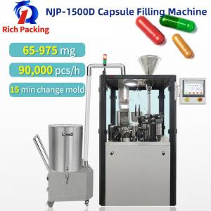 Quality Gelatin Powder Automatic Capsule Filling Machine Filling Machinery Pharma wholesale