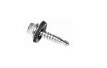 DIN / ANSI Standard Chipboard Wood Screws , Hex Washer Self Drilling Screw