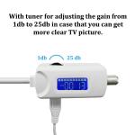 0-20dBi Tv Antenna Amplifier Signal Booster