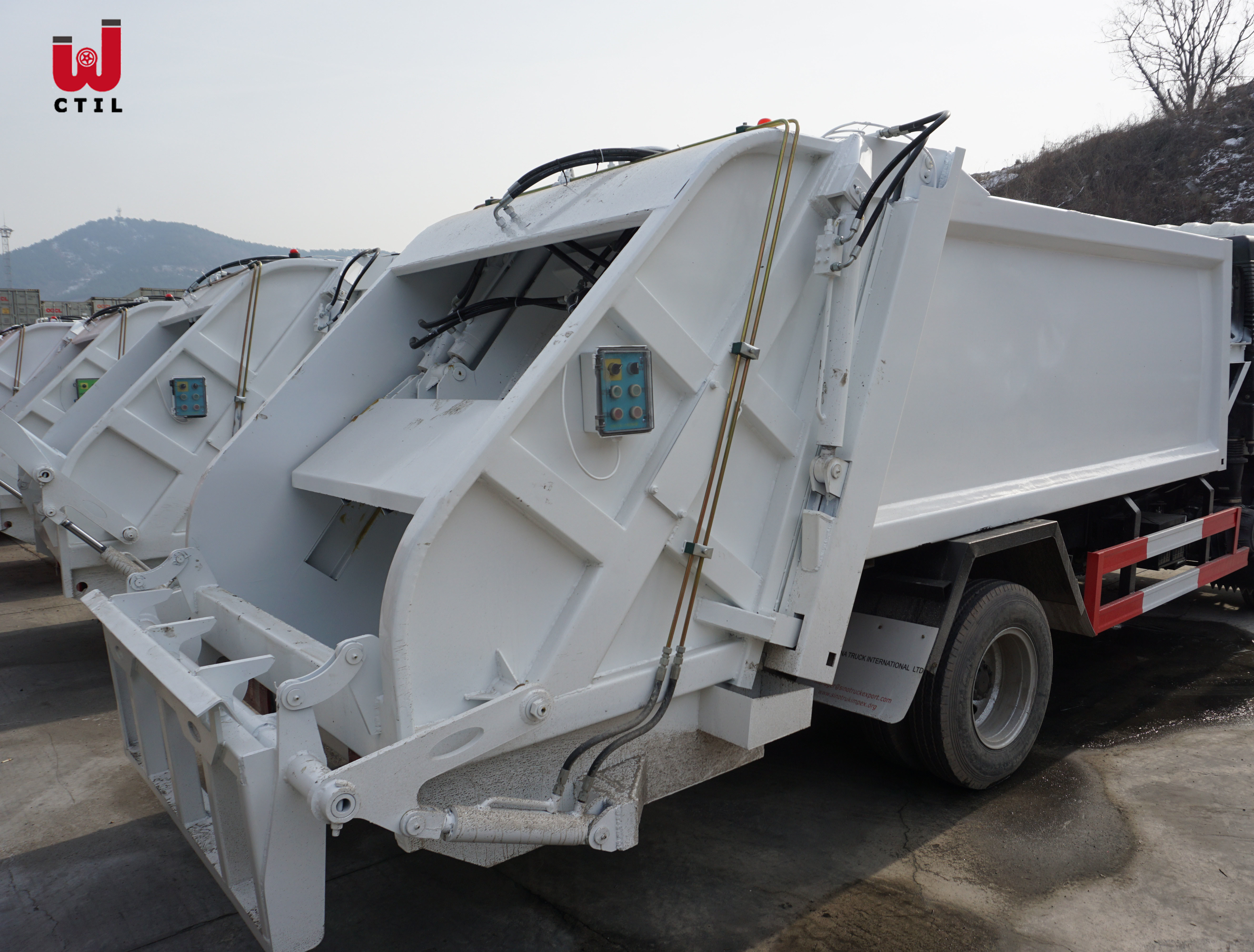 JAC 4X2 Compactor Garbage Truck 12m3 Refuse Compactor Vehicle