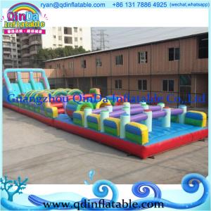 Quality inflatable tunnel game inflatable bouncer slide combo wholesale