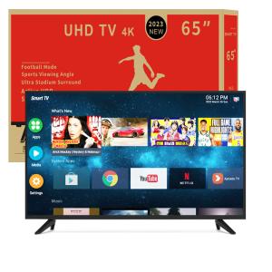 Quality 4K Android TV Flat Screen LED LCD OLED QLED 32 40 42 55 65 75 Inch Smart TV Television wholesale