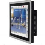 Integrated High Brightness 12 Inch LCD 12V 24V VGA DVI Outdoor Capacitive Touch