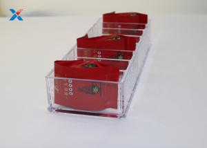 Quality Multi Function Acrylic Storage Box , Acrylic Tea Box For Coffee Collection Display wholesale