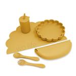PVC Free Dishwasher Safe Silicone Baby Bowl Laser Logo