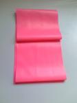Pink 100% latex yoga band thera band 120x15cm
