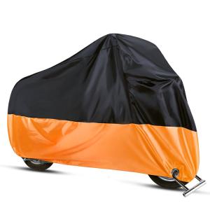 Quality Thick Premium Waterproof Motorcycle Cover Durable With Double Buckles wholesale