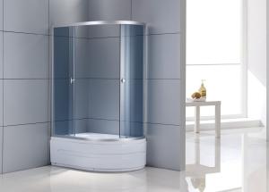 Quality Aluminum Frame Self Contained Shower Cubicles Small Bathrooms 4mm 1200×800×1960mm wholesale