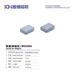 Ultra High Performance Permanent Magnet Ferrite For Household Fan Motors W1026A