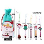 8PCS Beginner Elk Christmas Makeup Brush Beauty Cosmetic Personal Care