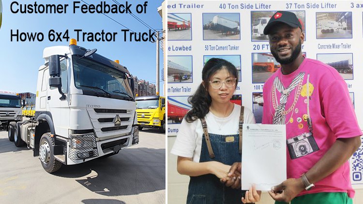 TITAN Sinotruk Howo 400 Tractor Truck  Howo 6x4 Tractor Truck