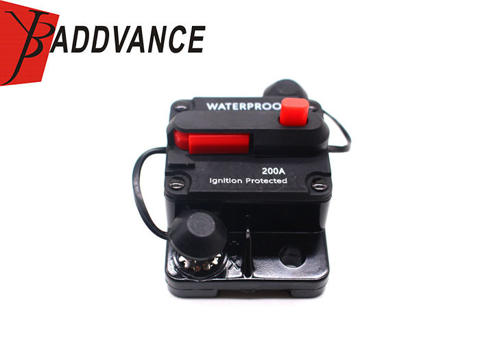 100A 120A 150A 200A 250A 300A Ignition Protected High Amp Manual Reset Dual Stud Circuit Breaker With Switch
