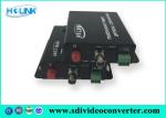 1Channel CVI TVI AHD Video to Fiber Optic Converter with RS485