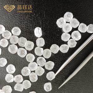Quality 1.5-2.0ct Rough Lab Grown Diamonds DEF Color VVS VS Clarity For Necklace wholesale