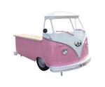 SGS Pink Blue Counter Car Bar Table 240x 146x 152cm