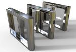 Metal Speed Gate Turnstile Stainless Steel , Rust-proof Automatic Lane Barrier