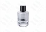 75ml Glass Perfume Bottle Packaging With Black Magnetic Cap For Luxury Perfume