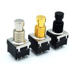 Manufacturer Of Soft Click 3PDT Guitar Effect Pedal Foot Switch 9 Pin Effect