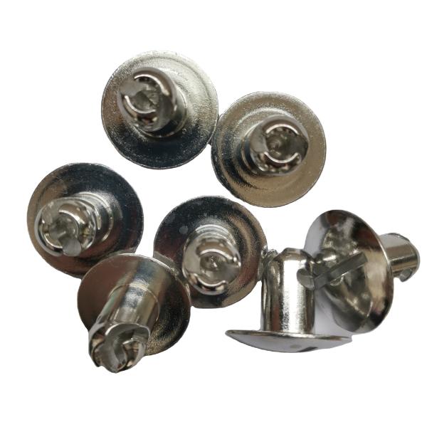 Silver Aluminium Large Head 1" Dzus Fasteners for Sprint Car Parts Quarter Turn