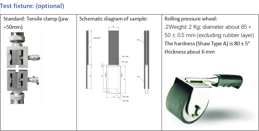 "Electronic Universal Test Machine" GB / T 16491-2008 Non-woven Fabric Internal Bond Testing Machine