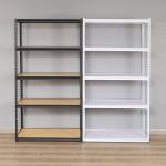 Customized Garage Storage Boltless Metal Shelving 5 Tiers Heavy Duty Steel